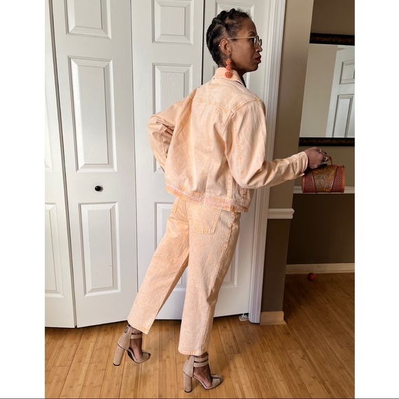 UT ORANGE DENIM SIZE MEDIUM JACKET - Picture 8 of 9